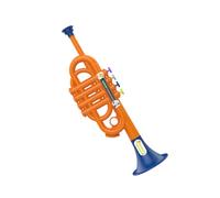 Gissroys Trompeta para niños pequeños juguetes musicales para niños sonido realista y fácil de usar instrumento musical para la diversión familiar y la educación musical niños trompetas juguetes
