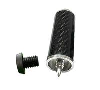 Gissroys Varilla de extensión ergonómica de fibra de carbono con agarre de aleación de aluminio para control de precisión práctica principiante jugador de billar extensión