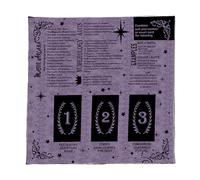 Gissroys Velvetss Tarots Lectura Tela Con Símbolos Ocultos Velvets Artísticos Esteras De Adivinación Para Rituales Y Meditaciones Espirituales Velvets Tarots Juego De Mesa Accesorios