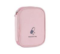 Gissroys Viajes Primer Aid Aid Bolsa Vacío Medicina Bolsa De Almacenamiento Con Múltiples Compartimentos Pequeñas Bolsa De Primeros Auxilios Con Cremallera Primera Bolsa, a, Belleza masiva