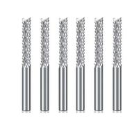 GISTEQ Milling Cutter 3.175/4/6/8/10/12mm Shank Corn End Mill CNC Router bit PCB Machine Milling Too(8x42x70L)