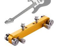 Gita - Lijadora de sillín para puente de guitarra, herramienta de reparación ajustable, lijadora de sillín de precisión con marco de metal resistente, accesorio compacto para la construcción y