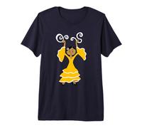 Gitana Baile Flamenco Camiseta Premium