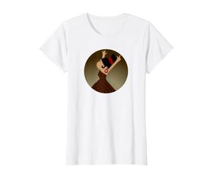 Gitana Flamenco Camiseta gráfica económica, Mujer, Blanco, L