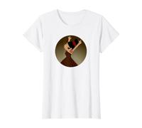 Gitana Flamenco Camiseta gráfica económica, Mujer, Blanco, XS