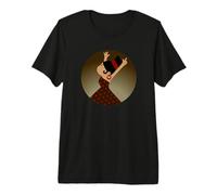 Gitana Flamenco Camiseta Premium