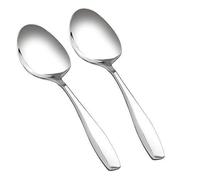 Gitany 6 Piezas Cucharas de Servir, Cucharas Grandes en Acero Inoxidable