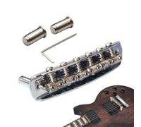Gitarren Steg,Ersatzteile Für E-Gitarren | Stangen Saitenhalter | Für Workshop Bühne Live-Auftritt Studio Aufnahme Übung Reparatur Ca. 12 X 8 X 3 Cm