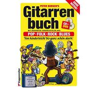 Gitarrenbuch 1. Mit DVD und CD: Das populärste Gitarrenbuch ohne Noten! Von kinderleicht bis ganz schön stark. Pop, Folk, Rock und Blues