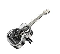 Gitarrenförmiger Auto-Lufterfrischer & Diffusor-Clip - Dekoration Für Kfz-Klimaanlage | Musik-Design Duftstecker & Entlüftungsklammer | Gitarren-Aroma-Armaturenbrett & Lüftung, 1 Stück