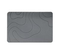 Gitekain Bath Mat, Quick Drying Bathroom Mat, Absorbent Stone Bath Mat, Non-Slip Toilet Door Mat, Washable Door Mat, Quick Dry Shower Mat, Absorbent Entryway Rug, Stone Shower Mat