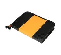 Gitekain Compact Bait Bag, Lightweight Lure Carrying Pouch, Waterproof Fishing Bait Wallet Storage Bag for Freshwater and Saltwater Angling, Small, Large, Black Orange