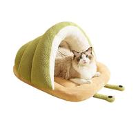 Gitekain Cozy Snail Dog House, Soft Pet Hideaway, Cuddle Cave for Pets, Creative Pet Bed, Cat and Puppy Sleeping House, Adorable Snail Bed, Warm Pet Sleeping Cave, Plush Pet