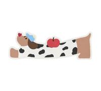 Gitekain Dachshund Door Mat, Washable Dog Rug, Dachshund Front Door Mat, Fuzzy Dachshund Rug, Irregular Shaped Rug, Living Room Door Mat, Cute Dog Rug, Dog Carpet for Living Room, Dachshund Carpet