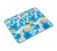 Gitekain Dog Cooling Mat, Soft Foldable Pet Pad Dogs Cats, Scratch Resistant Sleeping Mat Crates Sofas para interiores al aire libre, Portable Bed for Hot Weather Comfort, Sturdy Build, 60 x 50 cm