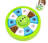 Gitekain Dog Puzzle Toys, Interactive Food Alimentador, Slow Treat Dispenser Squeaky Feature, Intelligence Sturdy Build for Small, Medium, Large Pets, Green, 8,74 x 2,76 pulgadas