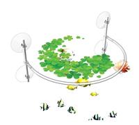 Gitekain Fish Tank Floating Plant Corral, Silicone Aquarium Plant Fence, Floating Plant Barrier, Suction Cup Plant Fence, Aquarium Plant Interceptor, Floating Plant Fence, Silicone Tank Barrier