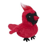 Gitekain Flying Bird Cats, Plush Birds, 6.3x4.72x2.36in Interactive Plush Toy Touch-Activated, Rechargeable Pet Toy for Kittens, Small Dogs, Realistic Motion & Sound