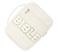 Gitekain Funda para la Biblia - Bolsa para libros de la Biblia para mujeres, viaje y negocios, elegante organizador para el trabajo, la escuela, la universidad, el estudio, la iglesia o el uso del