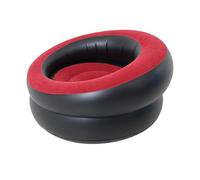 Gitekain Inflatable Sofa Chair, Blow Up Lazy Lounge Seat, Textured Flocking Camping Furniture, Portable Air Chair for Movie Night, Bedroom, Dorm Room, Garden, 31,1 x 31,1 x 16,54 pulgadas