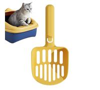 Gitekain Litter Scoop, Ergonomic Handle Cat Poop Scooper, Non-Stick Shovel with Fashionable Design for Housebreaking and Multi-Cat Households, 4.65x9.84x1.42 Inches