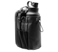 Gitekain Magnetic Bottle Bag, Gym Water Bottle Holder, Waterproof Sling Pouch with Shoulder Strap, Travel Convenience, Ideal for Fitness, Men, Women, Workout Gear, 9.84x5.91x4.33 Inches