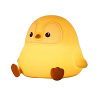 Gitekain Night Light, Penguin Lamp, Rechargeable Touch Nightlight, Dimmable Cute Decor, Sleep Aid for Boys, Girls, Bedroom, Children’s Room, 5.08x4.06x3.9 inches