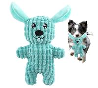 Gitekain Plush Squeaky Dog Toys, Puppies Tough Stuffed Squeaky Animal, Teething Relief, and Safe Materials Boredom-Busting Toy for Dogs 9,45 x 5,51 x 1,97 pulgadas