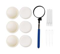 Gitekain Recolector de muestras de para Perros, recolector de para Perros y Gatos - Recogedor telescópico de para - Palillo de Reutilizable, Kit de Prueba de de Embarazo para pequeños y Grandes