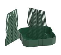 Gitekain Reptile Feeder Dish, Chameleon Feeder Bowl, Anti-Escape Worm Feeder, Superworm Feeder for Tanks, Reptile Feeding Accessories, Aquarium Live Prey Feeder, Live Worm Organizer for Reptiles