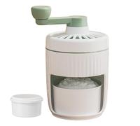 Gitekain Trituradora de Hielo Manual, Afeitadora de Hielo Manual, Trituradora de Hielo Portátil Trituradora de Hielo, Pequeña Máquina de Hielo Picada, Molino de Hielo de Manivela para Hacer Batidos
