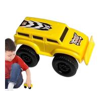 Gitekain Wall Car Toy, Magnetic Inertial Pull-Back Vehicle, Defying Climbing Boys Girls, Stress Relief Car Indoor Play, Fun Educational for Toddler Kids, Red Blue Yellow