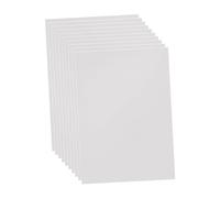 Gitohoni 10 Piezas Láminas PVC Transparente Hojas Flexibles Rígidas Corte Plantilla Manualidad Apta para Artes Plásticas Proyectos DIY Plantillas de Corte Dise, Claro