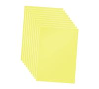 Gitohoni 10 Piezas Láminas PVC Transparente Hojas Flexibles Rígidas Corte Plantilla Manualidad Apta para Artes Plásticas Proyectos DIY Plantillas de Corte Dise, amarillo