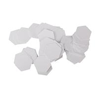 Gitohoni 100 Piezas Plantillas de Quilting Papel Patchwork Costura Manualidades Hexagonal Papel Aptas para Prendas Accesorios Hogar Artesanías Viajes