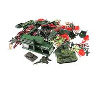 Gitohoni 146 Piezas Juguete Set Figuras Juego Accesorios Diorama Miniatura Plástico con Vehículos y Torres Adecuado para Regalo