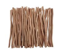 Gitohoni 50 Piezas Ramas de Madera Natural Trozos para Manualidades Elementos Decorativos Rústicos Materiales para Trabajos DIY Secado Al Viento, tal como se describe, 20 centímetros
