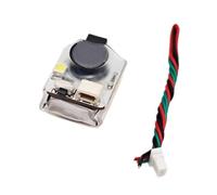 Gitohoni Alarma para Avión con Configuración Sencilla Comprobador de Batería RC Sonido BB Intenso Indicador Luminoso Recarga Automática Adecuado para, 42b 1.8 Cm X 1.65 Cm