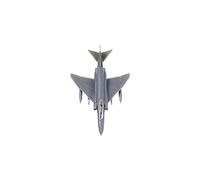 Gitohoni Avión Maqueta 4D Rompecabezas 3D Avión Militar Kit Ensamblaje Manual Aeronave Miniatura Coleccionismo Decoración Material Plástico Detallado Y Montaje, F 4E