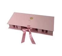 Gitohoni Caja de regalo para mamá con diseño de carta 43x18x6.8cm, accesorios para el Día de la Madre, Rosa, tal como se describe