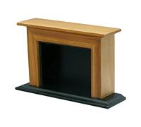 Gitohoni Chimenea Miniatura para Casa de Muñecas con Tipo Fuego Accesorio en Material de Resina Elemento Decorativo para Sala Adecuada para