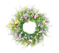 Gitohoni Corona Floral Artificial para Colgar en Puerta y Pared, 50cm