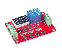 Gitohoni DVB01 Módulo Pantalla Digital Voltímetro Medidor de 0-100V Función de Memoria Automática Ajuste de Límites Adecuado para Pruebas Electrónicas Apren, 12V