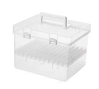 Gitohoni Estuche para Marcadores con Base Modular Organizador de Rotuladores Portátil Caja para Resaltadores Y Contenedor de Bolígrafos Acuarelables Fabricado, 120 Ranuras