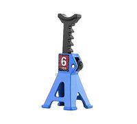Gitohoni Gato de Escala 6 Toneladas Ajustable para RC Soporte Herramienta Caballete Instalación Fácil Control Cómodo Acabado Fino Que El Realismo Adecua, Azul
