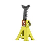 Gitohoni Gato de Escala 6 Toneladas Ajustable para RC Soporte Herramienta Caballete Instalación Fácil Control Cómodo Acabado Fino Que El Realismo Adecua, Amarillo