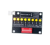 Gitohoni Kit de Práctica de Soldadura, Placa de Aprendizaje de Resistencias, Fácil de Instalar, Práctica de Laboratorio