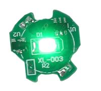 Gitohoni Luz LED Magnetrónica Compacta con Magnetismo Accesorio Multiusos para Modelos Pieza Robótica Luminosa Accesorio para Figuras Electrónica Moderna, Verde