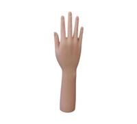 Gitohoni Manos Mannequin para Exhibir Bisutería Modelo Femenino Soporte de Pulsera Y Anillo Organizador Práctico Portátil de PP Adecuado para Comercio Mesa Toc, Derecha