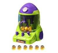 Gitohoni Máquina de Garra Juguete Mini Arcade Dispensador de Juego de Muñecos Manual sin Energía Eléctrica Adecuado para Fiesta Infantil y Diversión, Verde